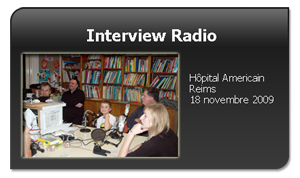 Interview Radio Hopital Americain