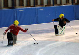 Handi sport de Glace