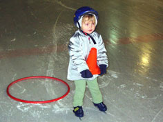 premiers pas sur la glace